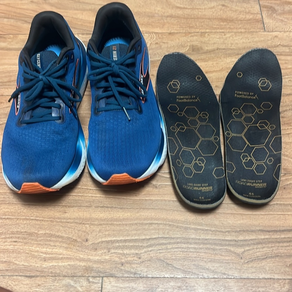 Brooks Glycerin 21 Cushioning Running Shoes - Navy Blue - Picture 5 of 8